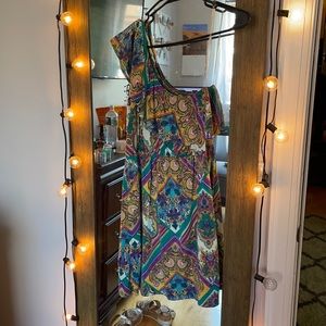 Off the shoulder summer dress